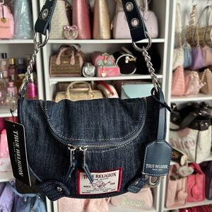 True Religion Denim Hobo Shoulder Bag